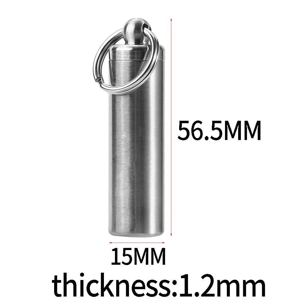 Тримач для таблеток EMUKOEP з нержавіючої сталі для подорожей, кемпінгу, надзвичайних ситуацій, фото №2