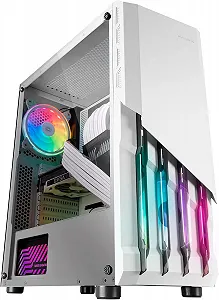 Купити Корпус для ПК / Mars Gaming MC-X2 / Mid Tower / Без БЖ / Панель FRGB / Білий - Фото 1 Корпус для ПК / Mars Gaming MC-X2 / Mid Tower / Без БЖ / Панель FRGB / Білий - Фото 1