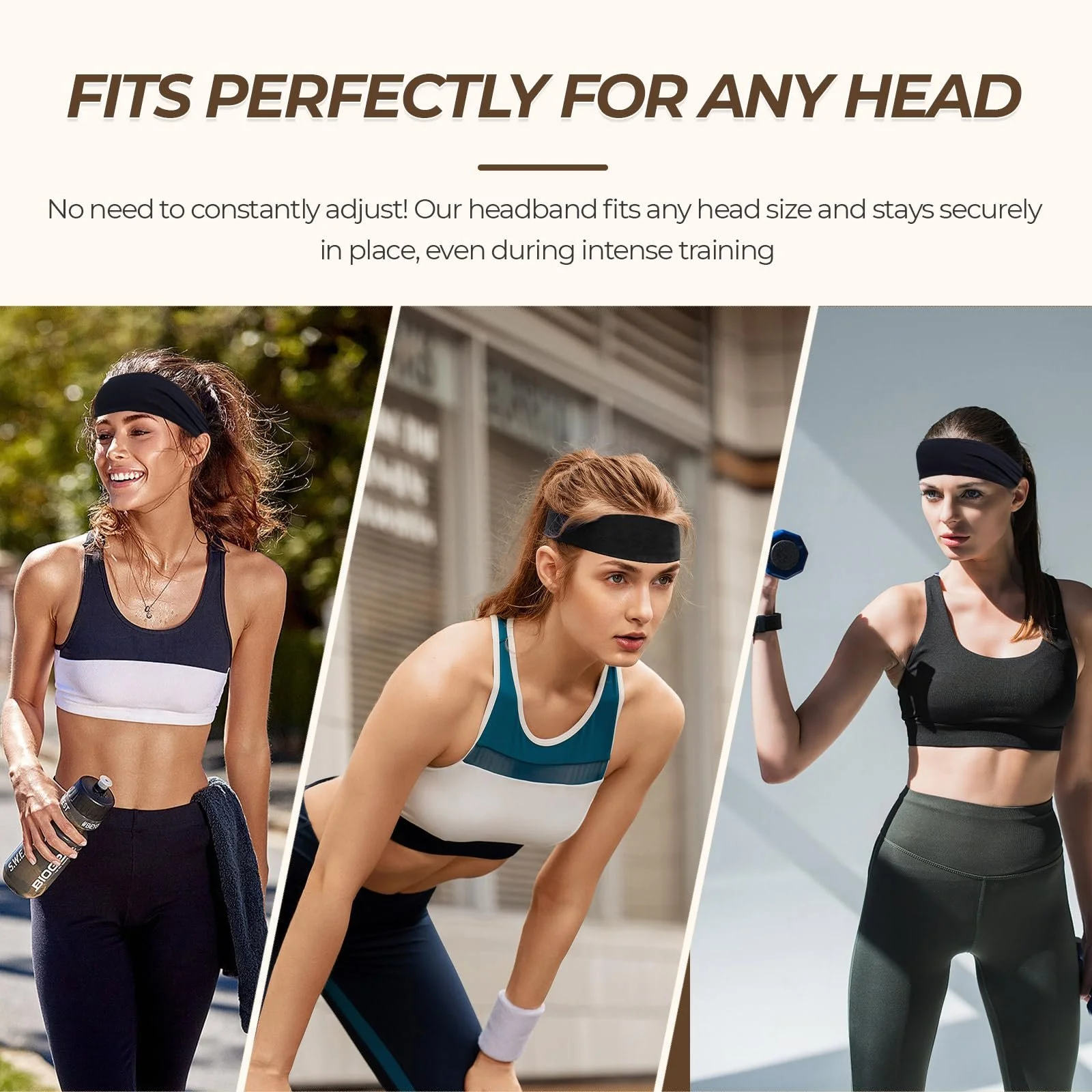 Пов'язка на голову спортивна, фото №6