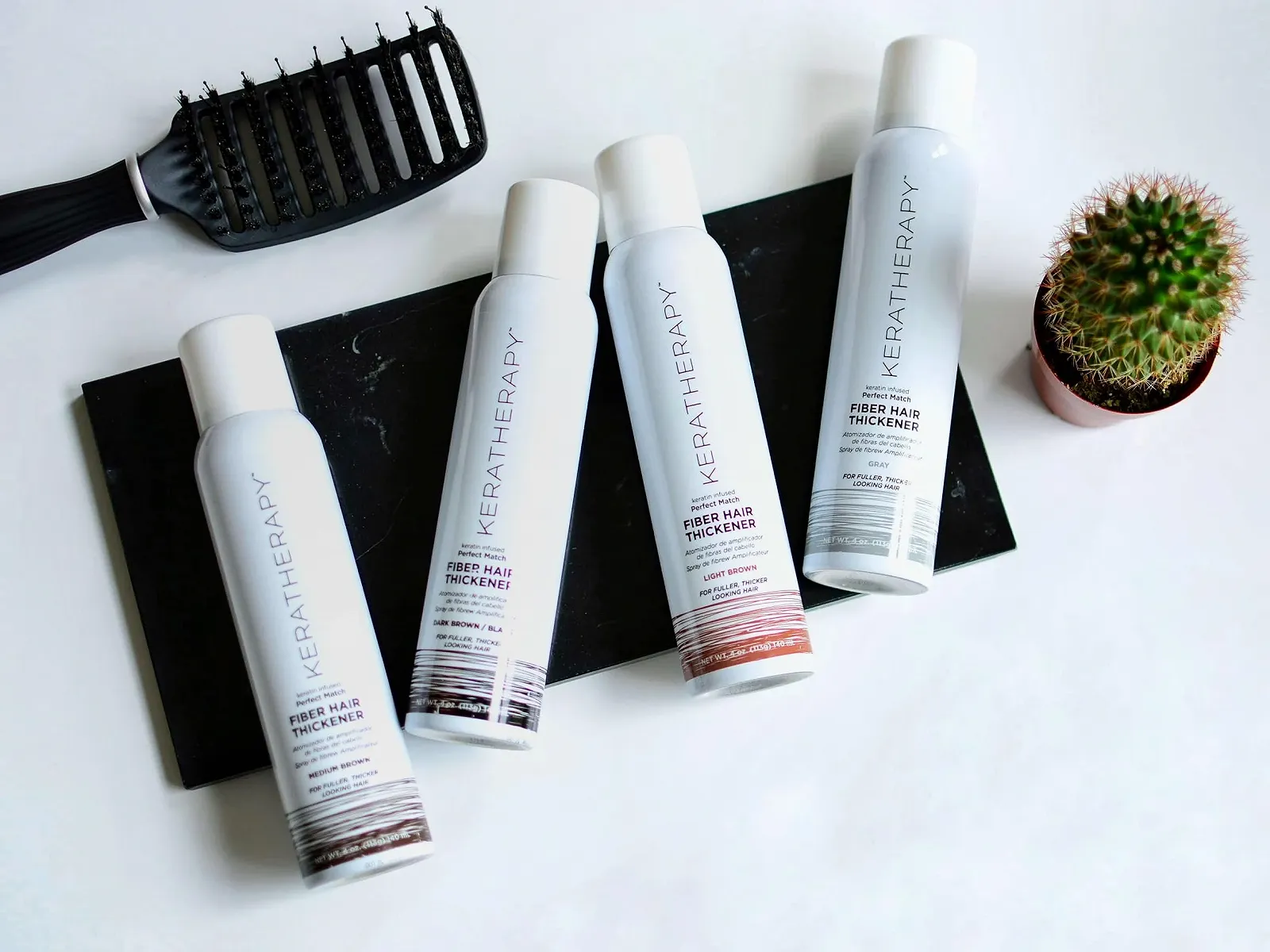 Засіб для потовщення волосся Keratherapy Keratin Infused Perfect Match Fiber, фото №7 Засіб для потовщення волосся Keratherapy Keratin Infused Perfect Match Fiber, фото №7