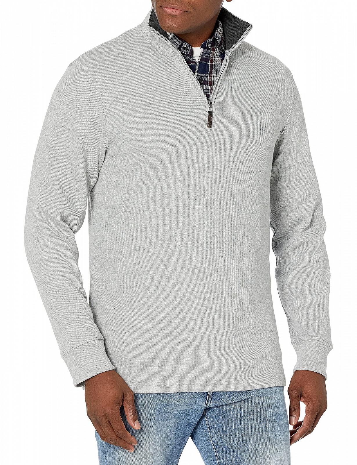 Джемпер чоловічий Amazon Essentials French Rib Quarter Zip, фото №1