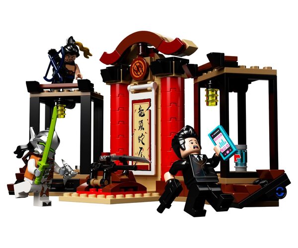 Конструктор LEGO Overwatch Хензо против Гэндзи 75971, фото №2