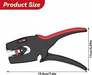 Автоматический стриппер ZhouWei 2 в 1 с регулируемым ограничителем длины 0.03-10 мм² Нескользящий - Фото 1