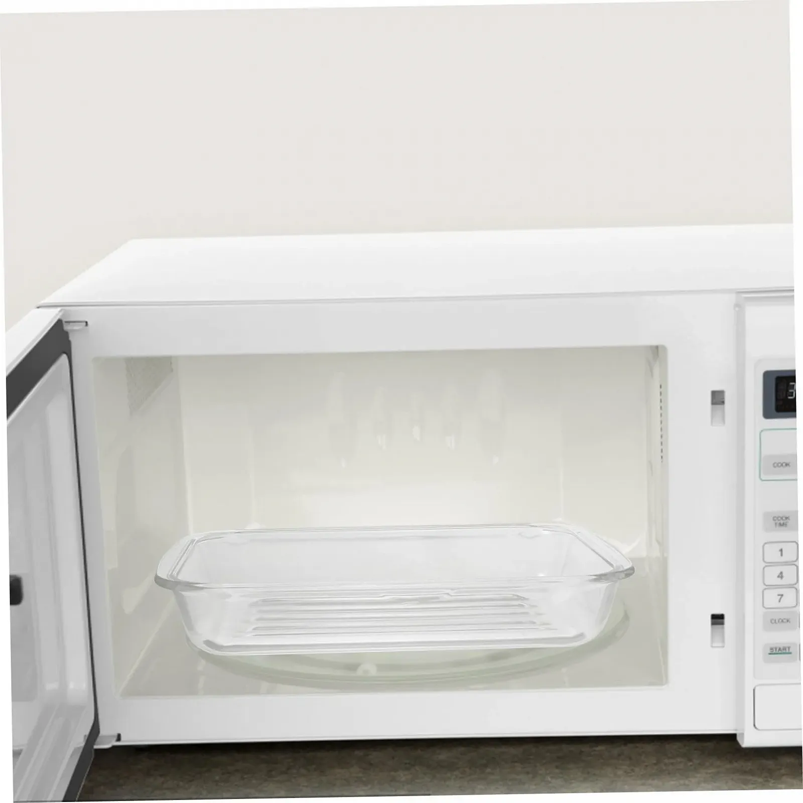 Форма для запекания Стеклянная Большая Термостойкая для микроволновой печи, фото №6