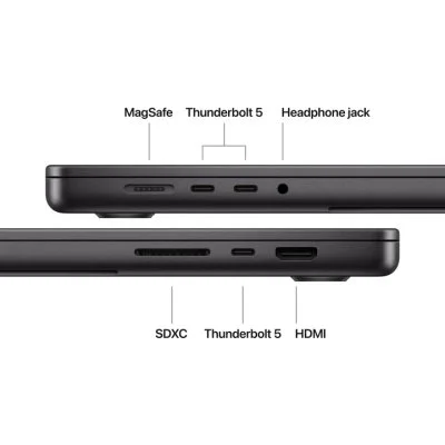Ноутбук Apple MacBook Pro 16 A3429 M5 Max Space Black (MGED4UA/A), фото №7 Ноутбук Apple MacBook Pro 16 A3429 M5 Max Space Black (MGED4UA/A), фото №7