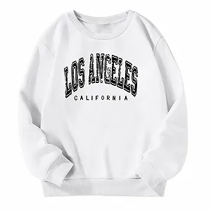 Свитшот Generisch для девочек, повседневный, с круглым вырезом, длинный рукав, милый пуловер, оверсайз, легкий флисовый топ - Фото 1