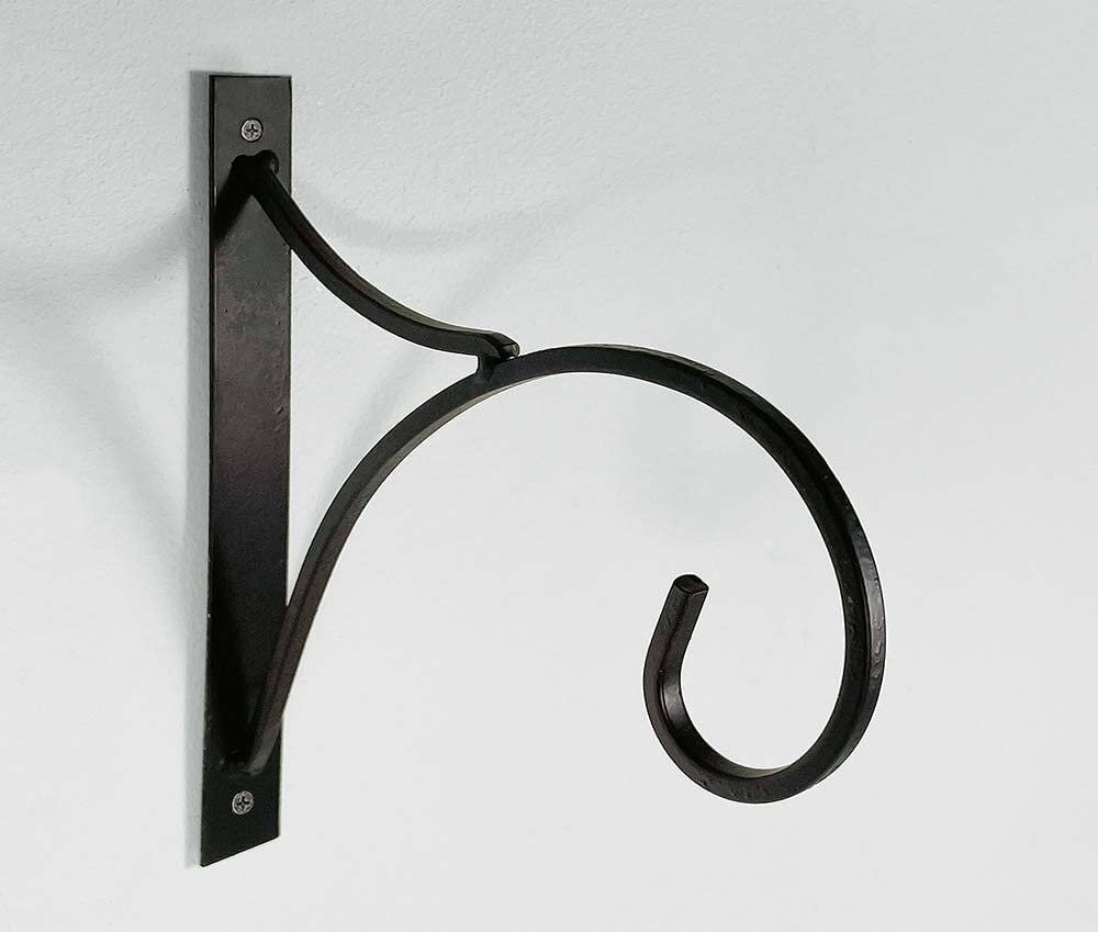 Настінний гачок zeitzone для тримача квіткового горщика залізо античний стиль Brown, фото №2 Настінний гачок zeitzone для тримача квіткового горщика залізо античний стиль Brown, фото №2