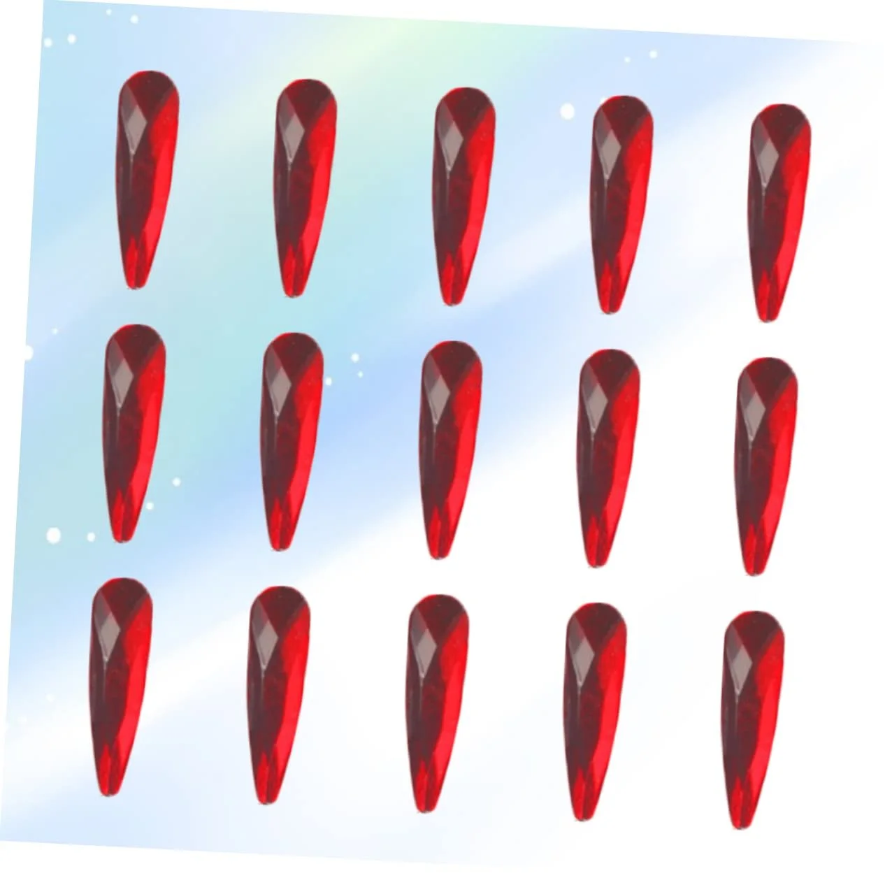 Стразы Beavorty 40 шт. Кристаллы для маникюра, кристаллы для ногтей, украшения для ногтей, блестящие кристаллы для ногтей, капли воды, 3D, фото №2