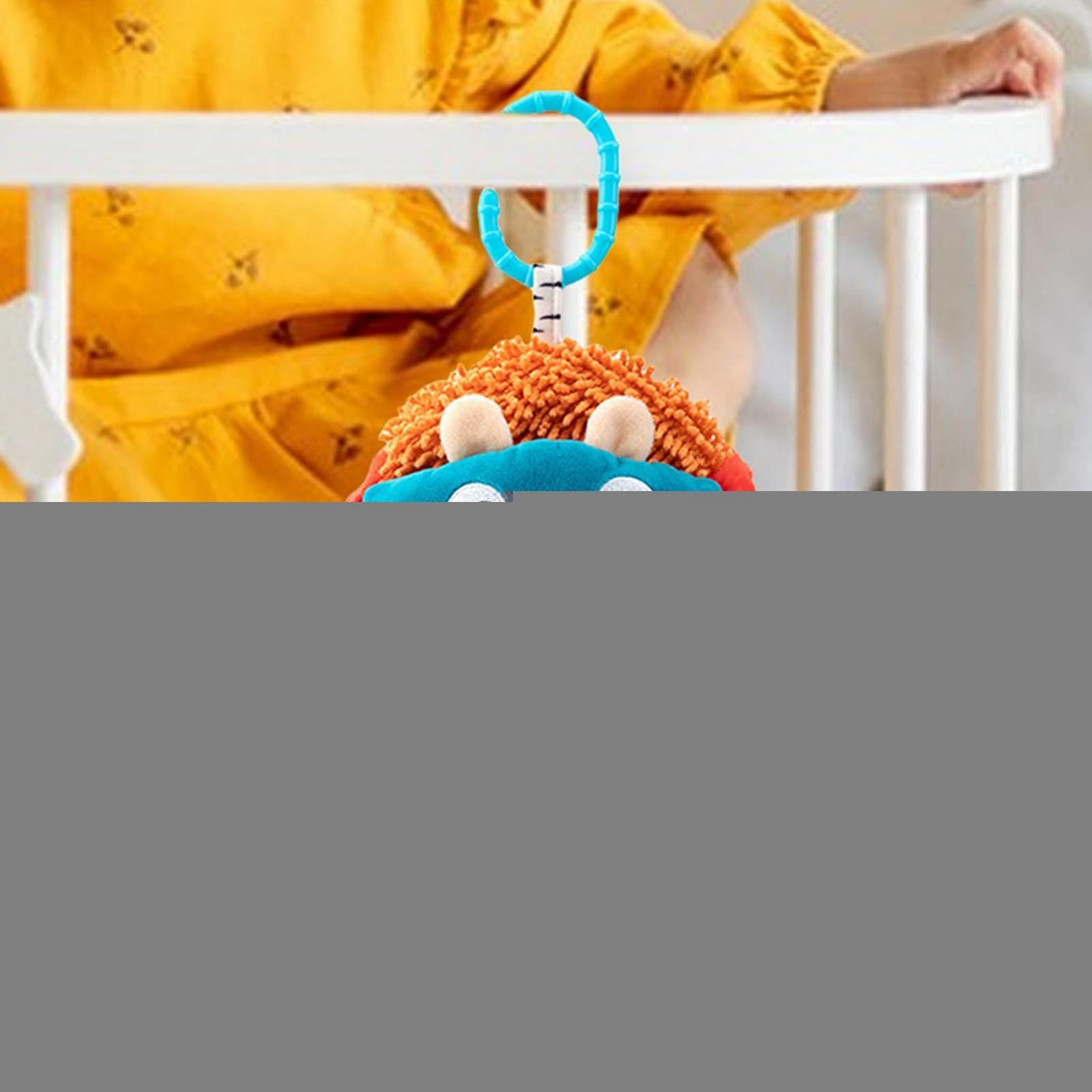 Игрушка Takluu Rasselspielzeug Plüschrasselspielzeug Контрастное мобильное Kinderzimmer Bettglocke, фото №3