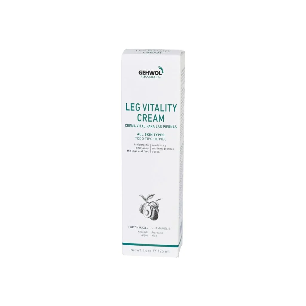 Бальзам для ніг Gehwol Fusskraft Leg Vitality 125 мл Нежирний, фото №2