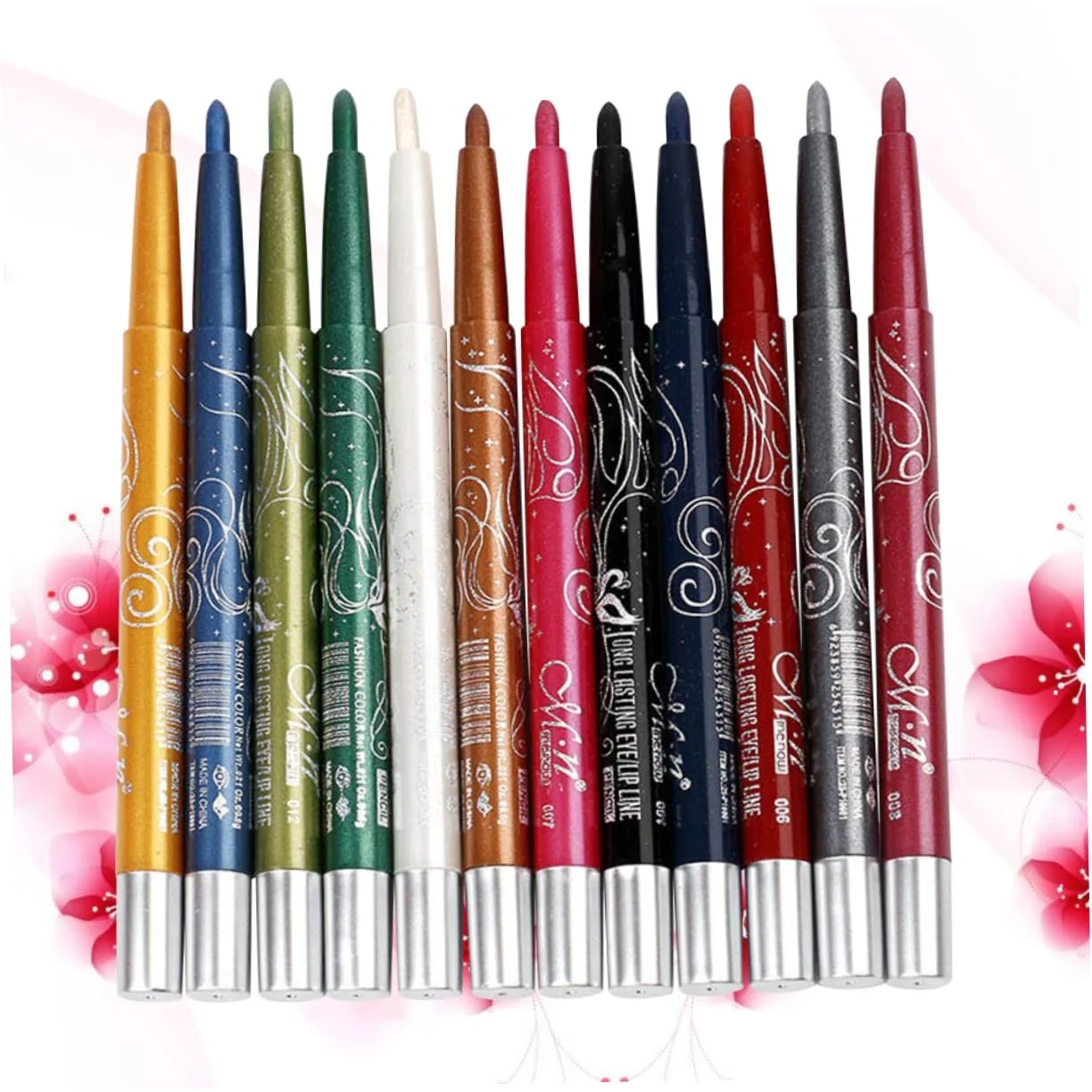 Набір кольорових водостійких олівців для очей FRCOLOR, фото №2 Набір кольорових водостійких олівців для очей FRCOLOR, фото №2