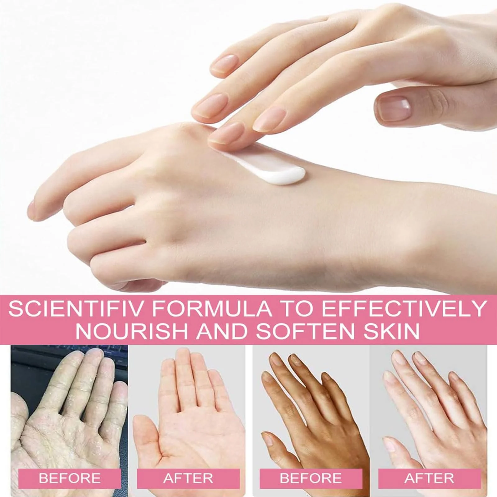 Крем для рук Набор Christmas, Крем для ухода за руками с растительными ароматами, Рождественский набор кремов для рук, Рождественские подарки с кремами для рук, Подарок на день рождения Рождественские подарки, Набор кремов для рук, 5 штук, фото №5