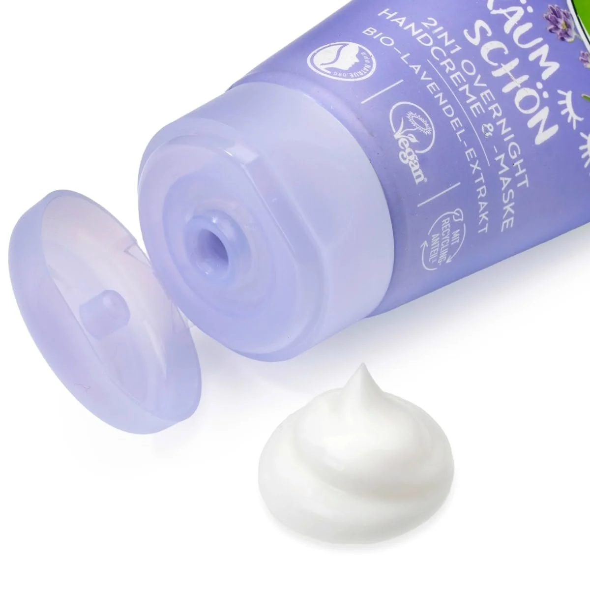 Набір для догляду за шкірою Alverde Natural Cosmetics з 3 предметів: Бальзам для губ + Крем & Маска для рук 2-в-1 (2 x 75 мл), 150 мл, фото №5