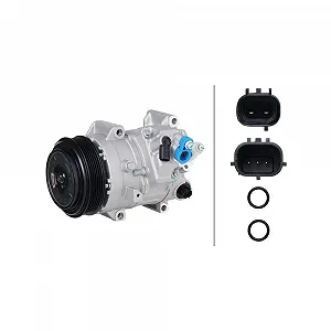 Компресор кондиціонера HELLA 8FK 366 201-471 - Фото 1