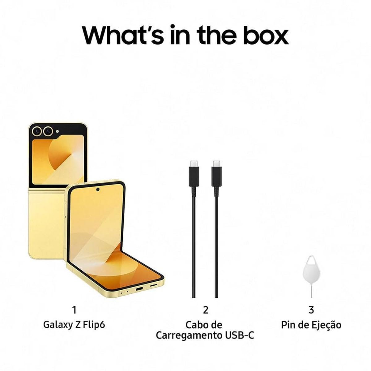Смартфон Samsung Galaxy Z Flip6 12/256GB Желтый 17 см (6.7 дюйма) OLED Android 14 Dual Camera Foldable, фото №9 Смартфон Samsung Galaxy Z Flip6 12/256GB Желтый 17 см (6.7 дюйма) OLED Android 14 Dual Camera Foldable, фото №9