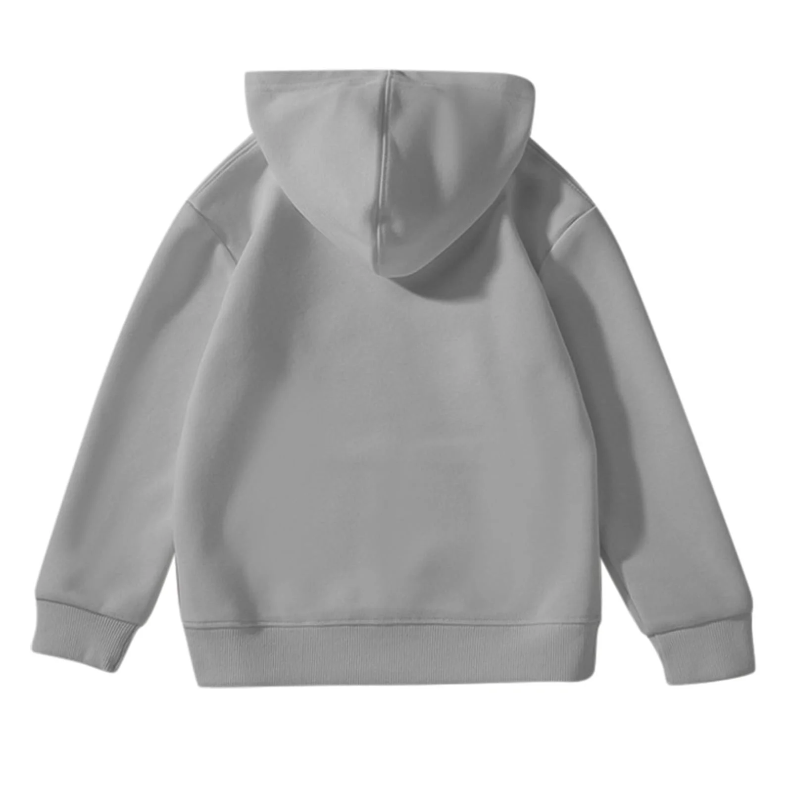 Худи для девочки, размер 134. Повседневная толстовка с длинными рукавами, милая, большого размера, флисовая, с карманом., фото №3