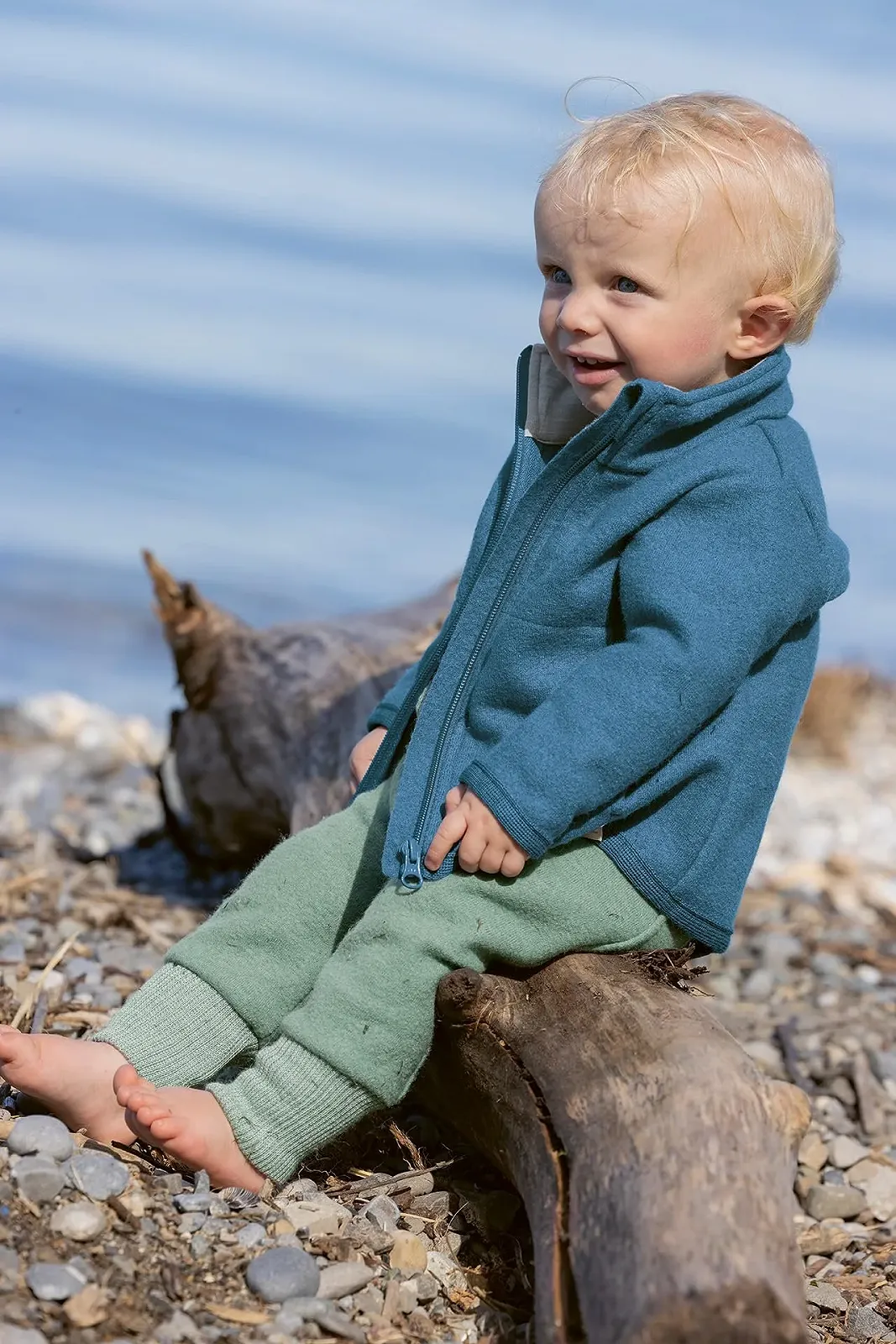 Куртка на блискавці Disana Дитяча куртка Wollwalk Zip | 100% органічна мериносова вовна, фото №3