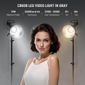 Двухцентный студийный свет NEEWER CB60B Black synthetic.ua - Фото 1