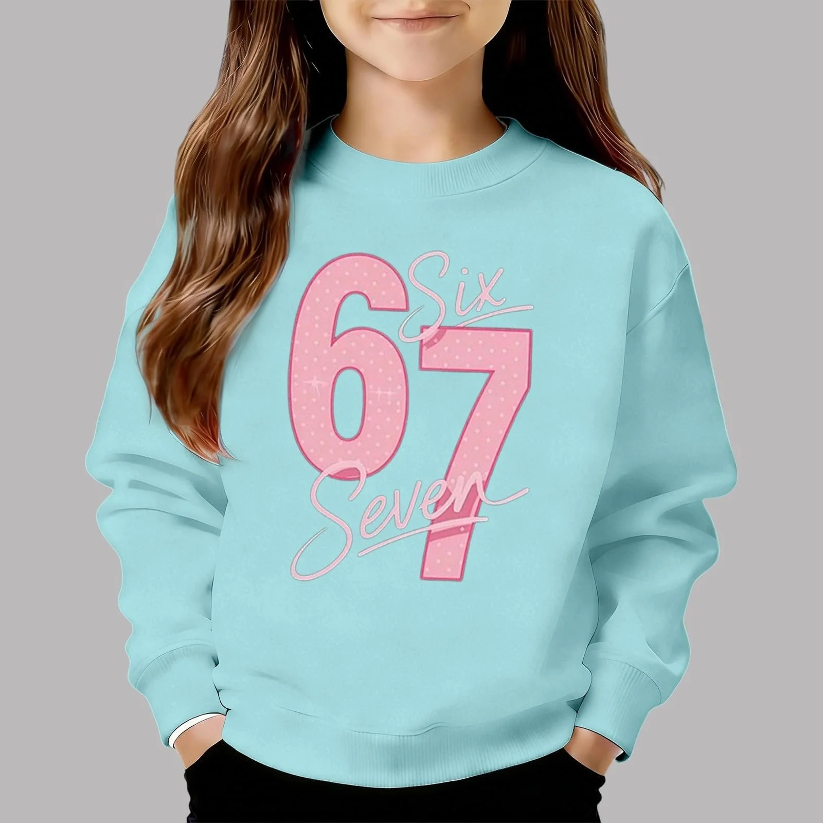 Пуловер Kinder 6 7, Худи для девочек и мальчиков Smart Unisex, свободный крой, повседневная толстовка с круглым вырезом, дышащий органический хлопок, худи, для 13-14 лет, фото №2 Пуловер Kinder 6 7, Худи для девочек и мальчиков Smart Unisex, свободный крой, повседневная толстовка с круглым вырезом, дышащий органический хлопок, худи, для 13-14 лет, фото №2