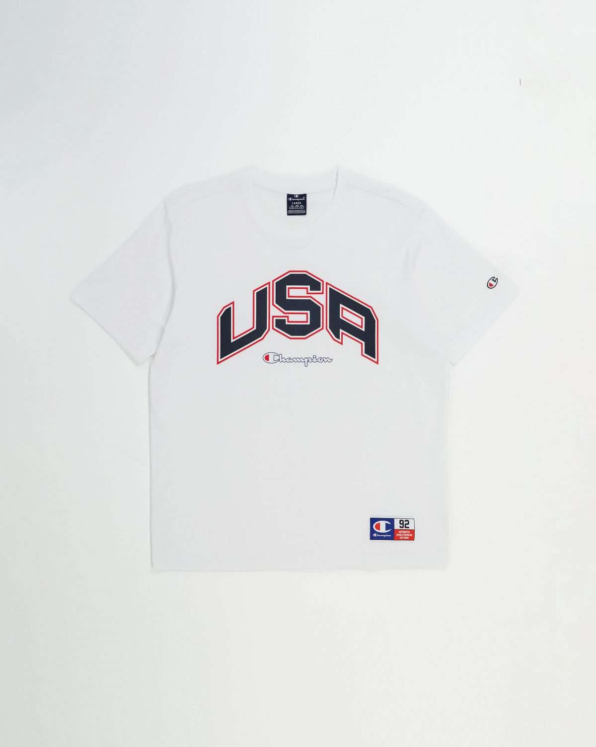 Футболка crewneck  219747-WW001 Champion Білий XL, фото №1