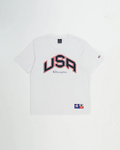 Футболка crewneck  219747-WW001 Champion Білий XL - Фото 1