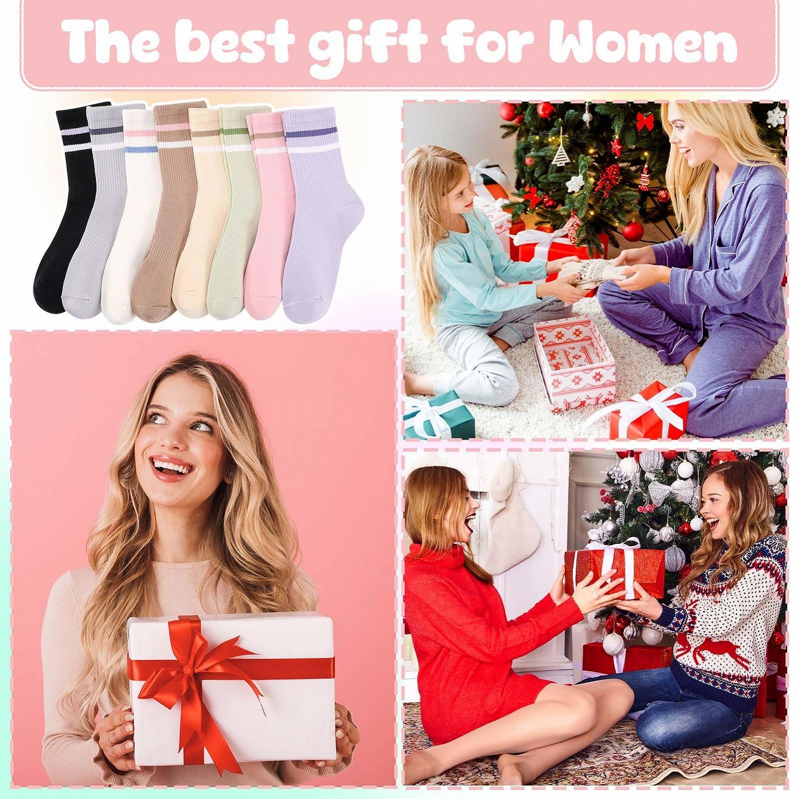 Носки Женские Разноцветные Полосатые 4-7, фото №5