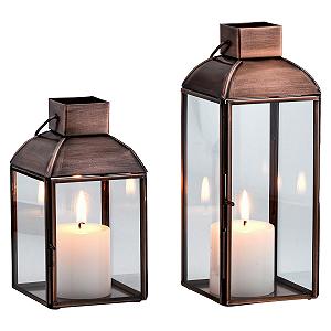 Ліхтар Marrakeш Nelios Набір 2 шт. Декоративний Ретро Ліхтар 22 см та 16 см Великий Тримач для Чайної Свічки Декорація для Столу Житлова Декорація Внутрішній Декор Ліхтар - Фото 1