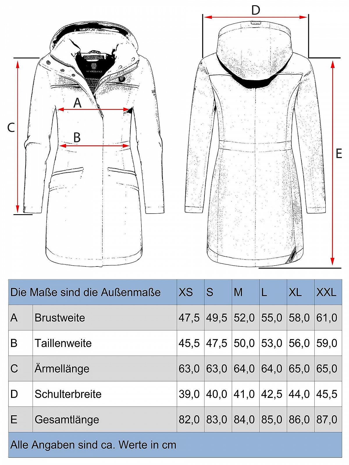 Пальто Marikoo Leilaniaa Зимове Жіноче, в Шерстяному Стилі з Капюшоном,, фото №6