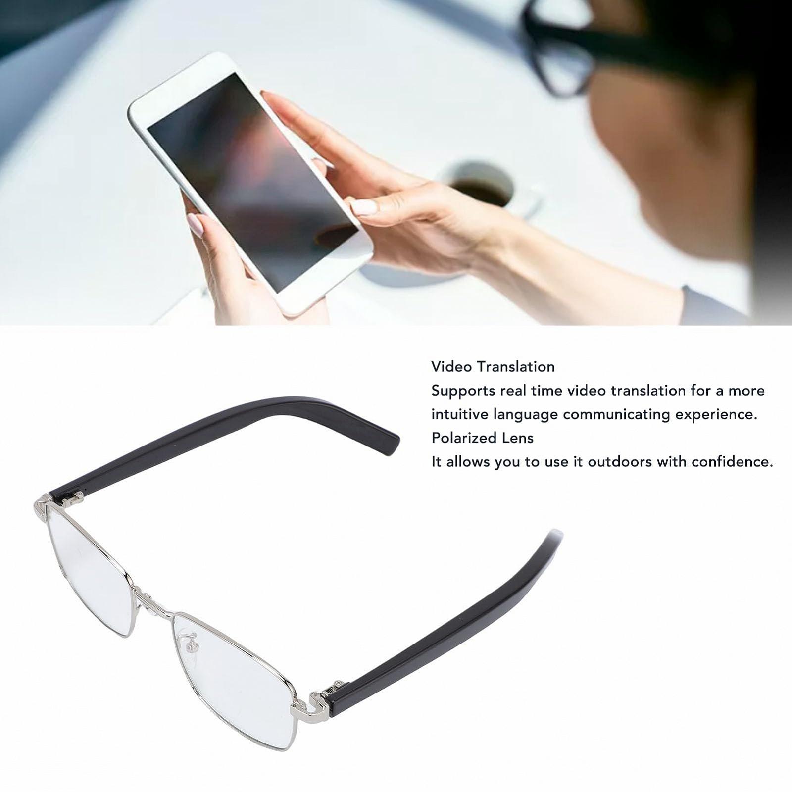 Розумні окуляри, AI окуляри-перекладачі з мікрофоном та динаміком, фото №3