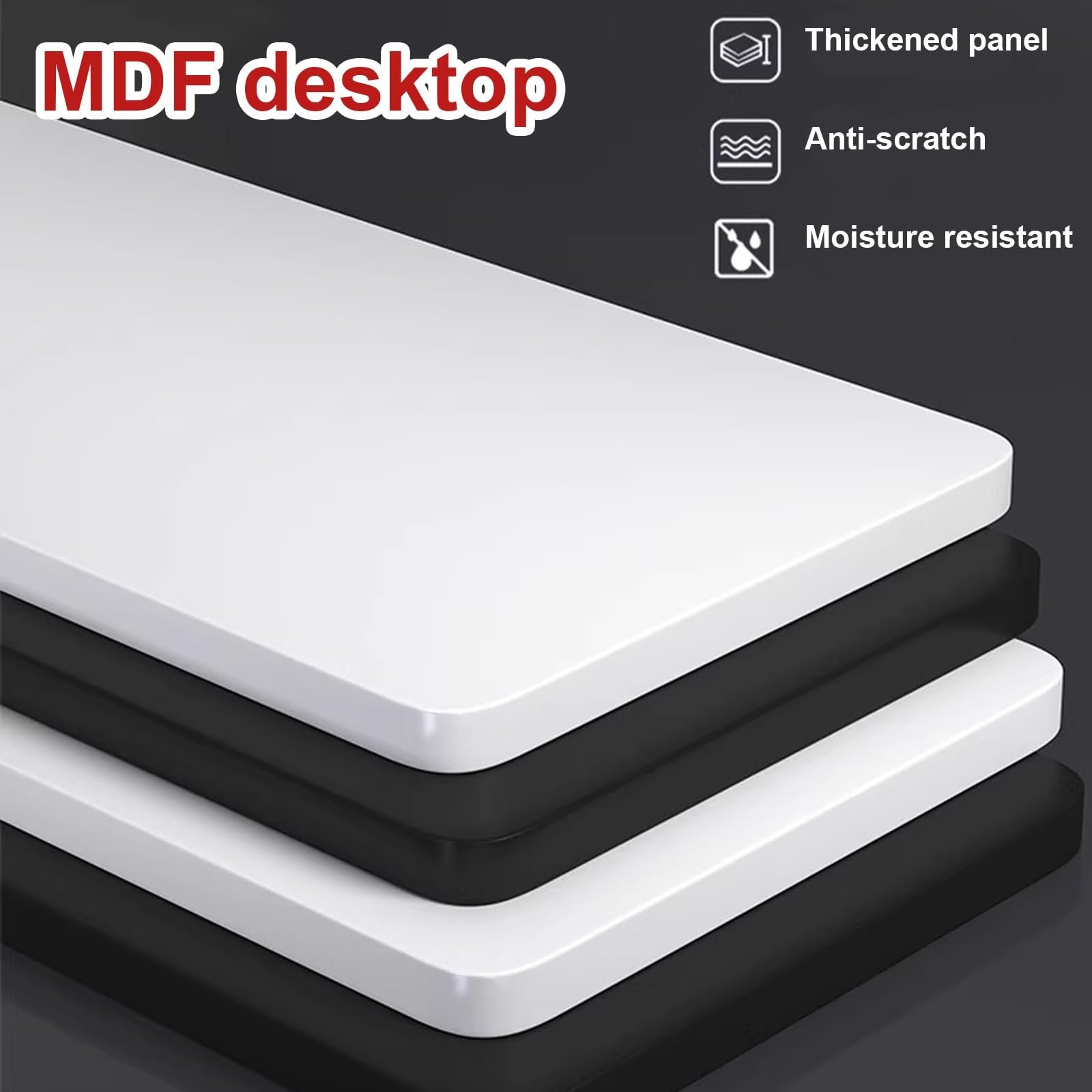 Полка для стола с выдвижными полками для игровых и офисных принадлежностей Прочный органайзер для стола для эргономичного компьютерного монитора и подставки для ноутбука Подставка для принтера Размер, фото №7