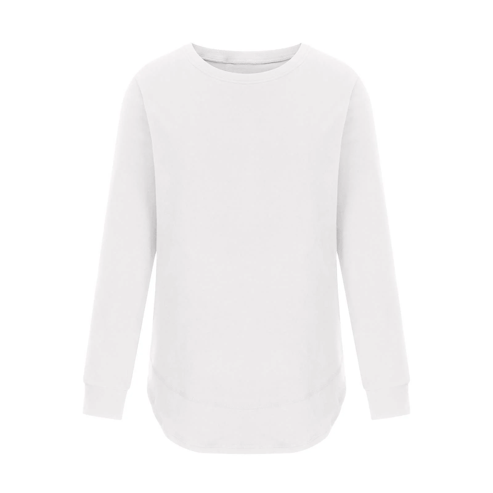 Жіночий Пуловер HAOLEI з довгими рукавами та круглим вирізом, фото №3