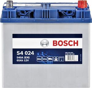 АКБ Азія 60-А/Ч Bosch S-4 R 540A 232х173х225мм 0092S40240 - Фото 1