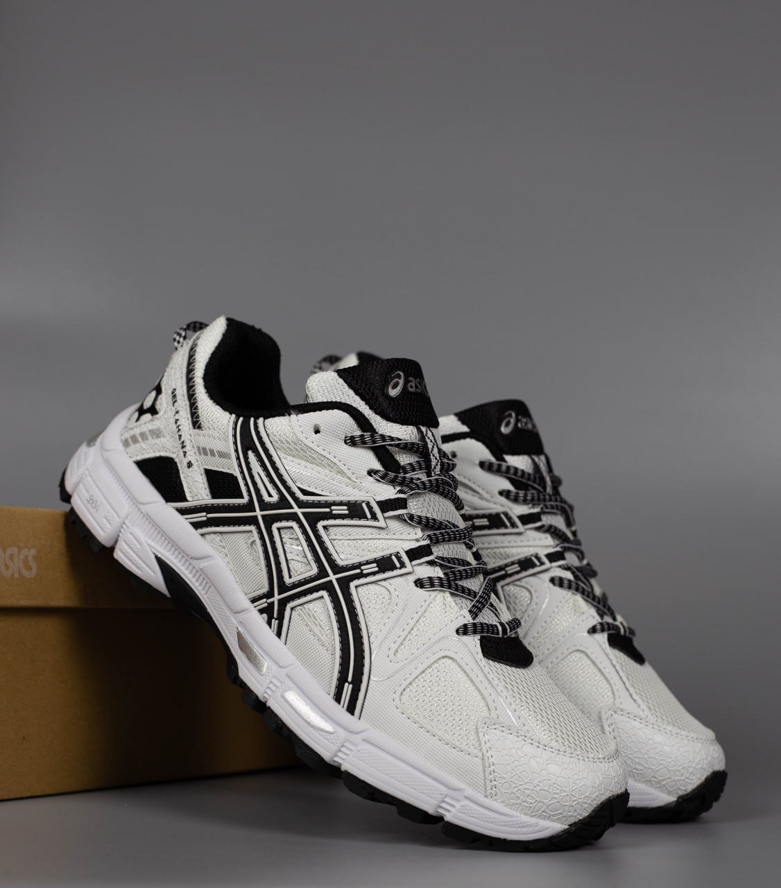 Женские кроссовки Asics Gel-Kahana 8 white black, фото №7 Женские кроссовки Asics Gel-Kahana 8 white black, фото №7