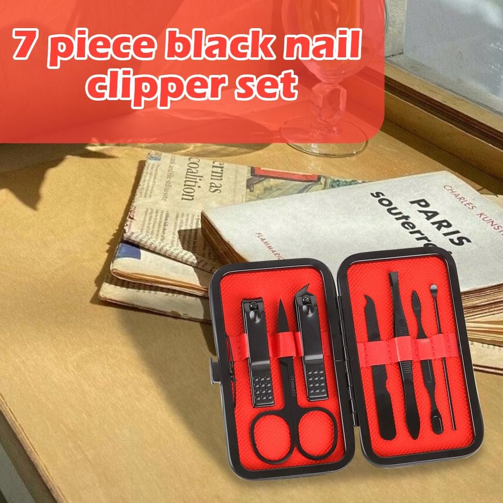 Набір для манікюру та педикюру професійний 7 предметів, дорожній, фото №3 Набір для манікюру та педикюру професійний 7 предметів, дорожній, фото №3