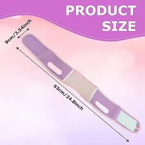 Маска V Line для подтяжки подбородка, многоразовая маска для похудения лица для мужчин и женщин, V-образный ремешок для подтяжки челюсти, средство для уменьшения двойного подбородка для сна, антивозрастной и контурный уход за лицом synthetic.ua - Фото 1