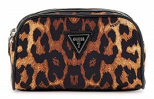 Кошелек GUESS Christelle Double Zip Black Multi, Black Multi - Фото 1