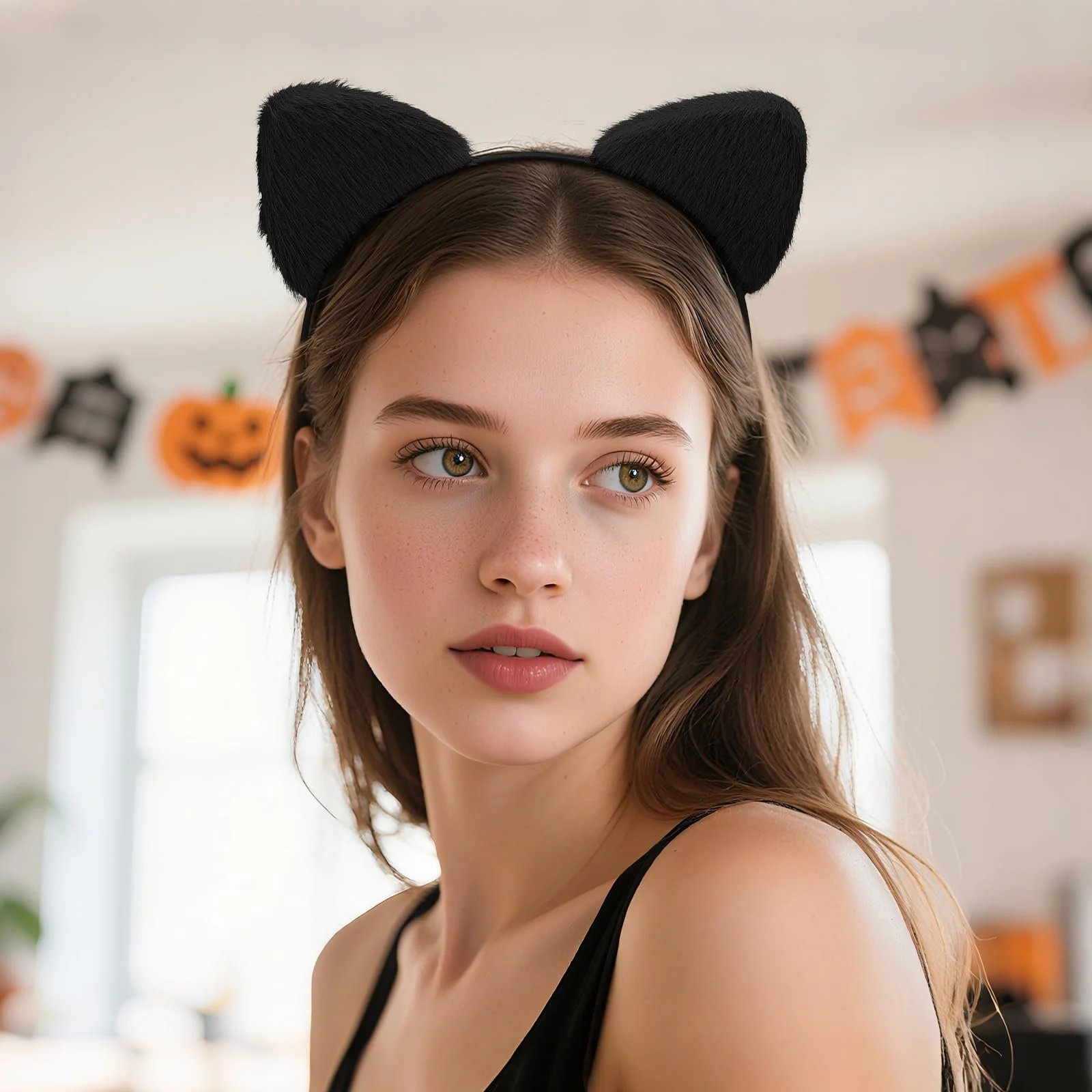 Обруч для волос Ушки котика, фото №2