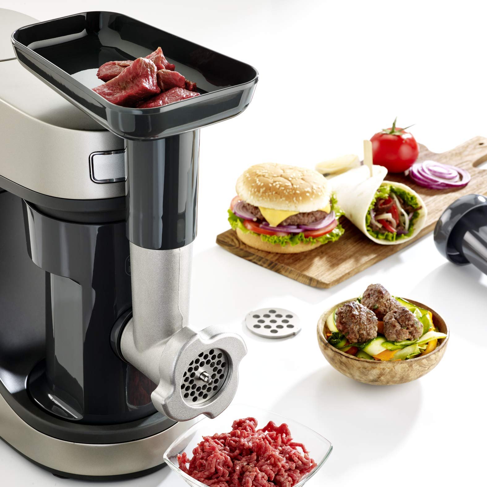Набір аксесуарів для м'ясорубки Moulinex Masterchef Gourmet XF631BB1, фото №2