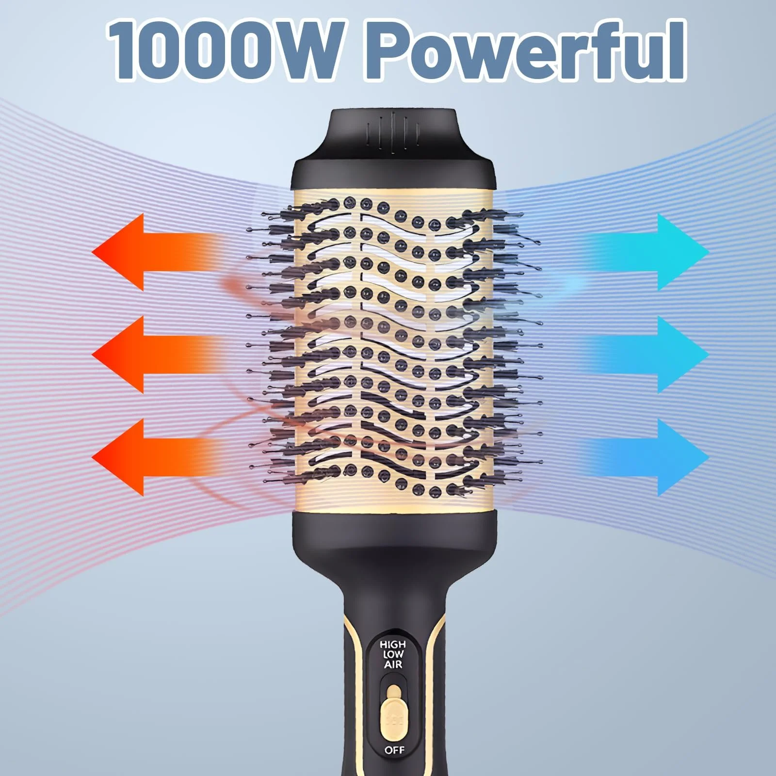 Стайлер Airstyler 3-в-1 обертовий Gold, фото №6 Стайлер Airstyler 3-в-1 обертовий Gold, фото №6