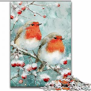 Пазл Small Robins 1000 деталей 38 x 26 см synthetic.ua - Фото 1