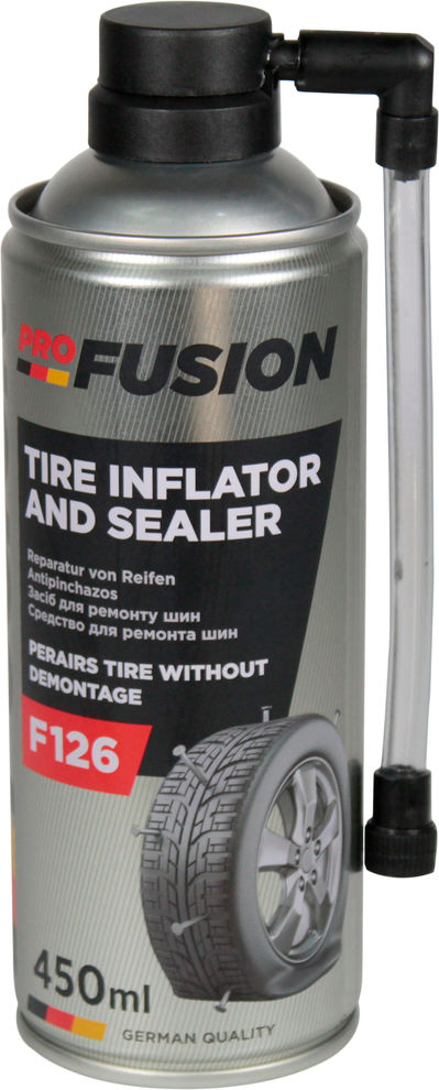 Герметик проколотих шин PRO Fusion 450гр F126, фото №1
