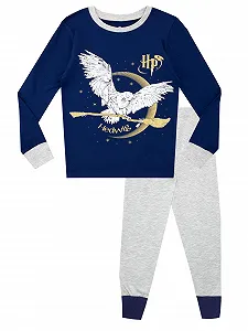 Купить Пижама Harry Potter Hedwig Slim Fit для девочек - Фото 1 Пижама Harry Potter Hedwig Slim Fit для девочек - Фото 1