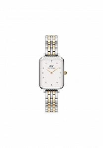 Часы Daniel Wellington Quadro 20x26мм Серебристый - Фото 1