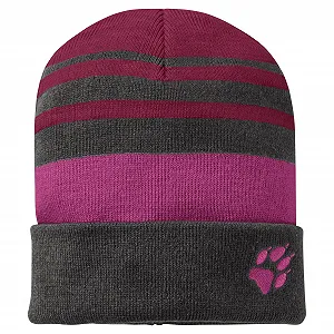 Шапка Jack Wolfskin Stripy Knit Cap K - Фото 1