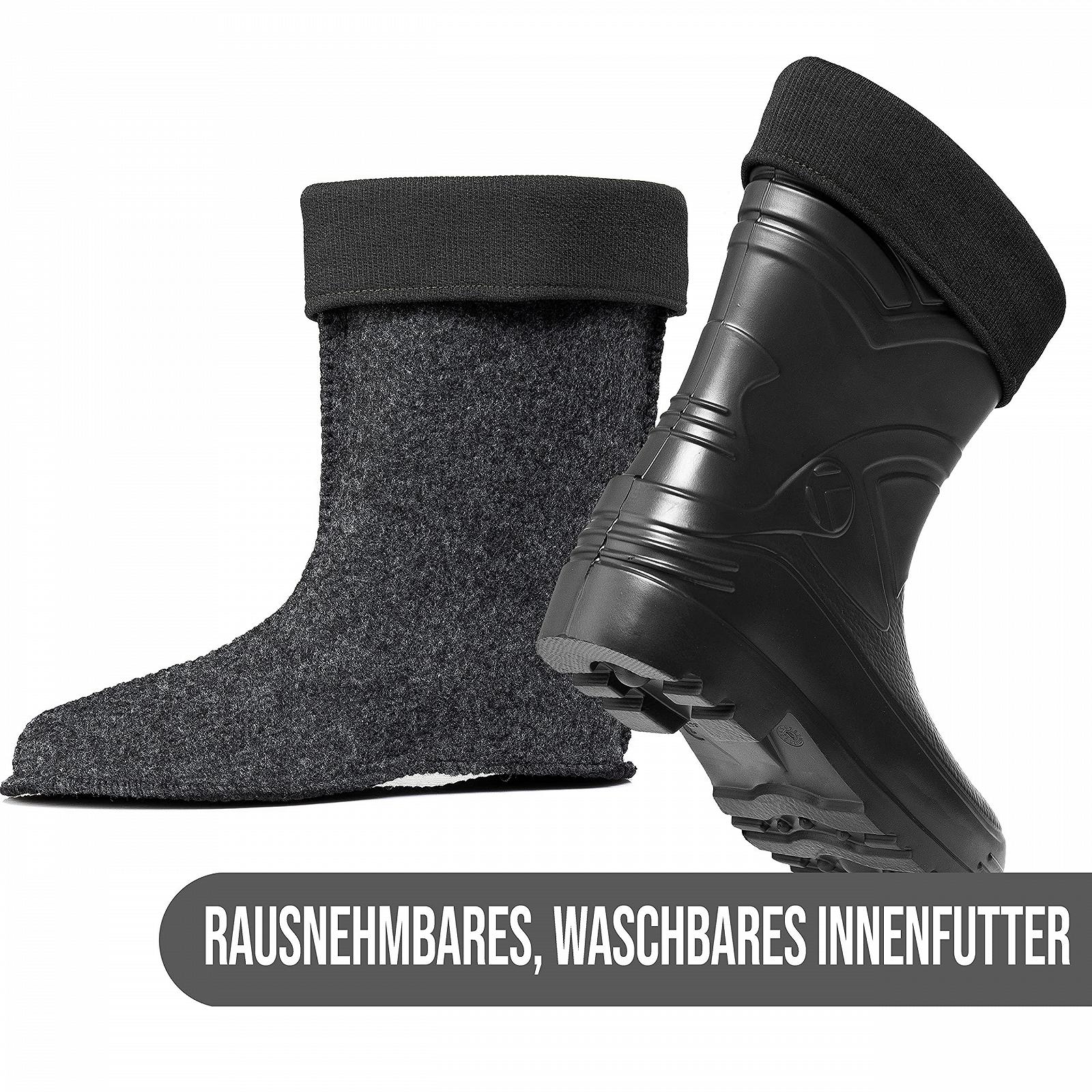 Сапоги CLIMBR Ultralight Lined Wellington Мужские EVA Thermo 40-49 Теплые Короткие Зимние Рабочие с Подкладкой, фото №2