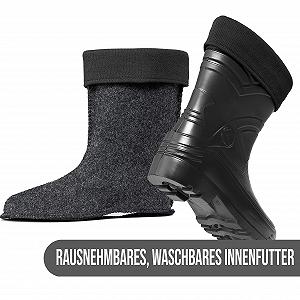 Сапоги CLIMBR Ultralight Lined Wellington Мужские EVA Thermo 40-49 Теплые Короткие Зимние Рабочие с Подкладкой synthetic.ua - Фото 1