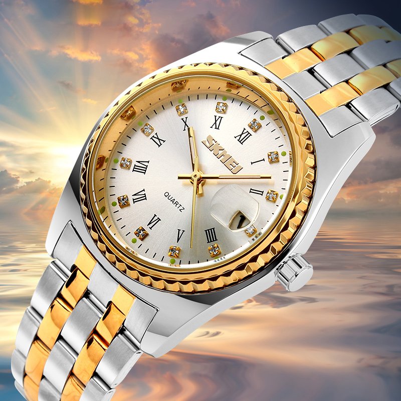 Годинник Skmei 9098SI-B Silver Men, фото №4