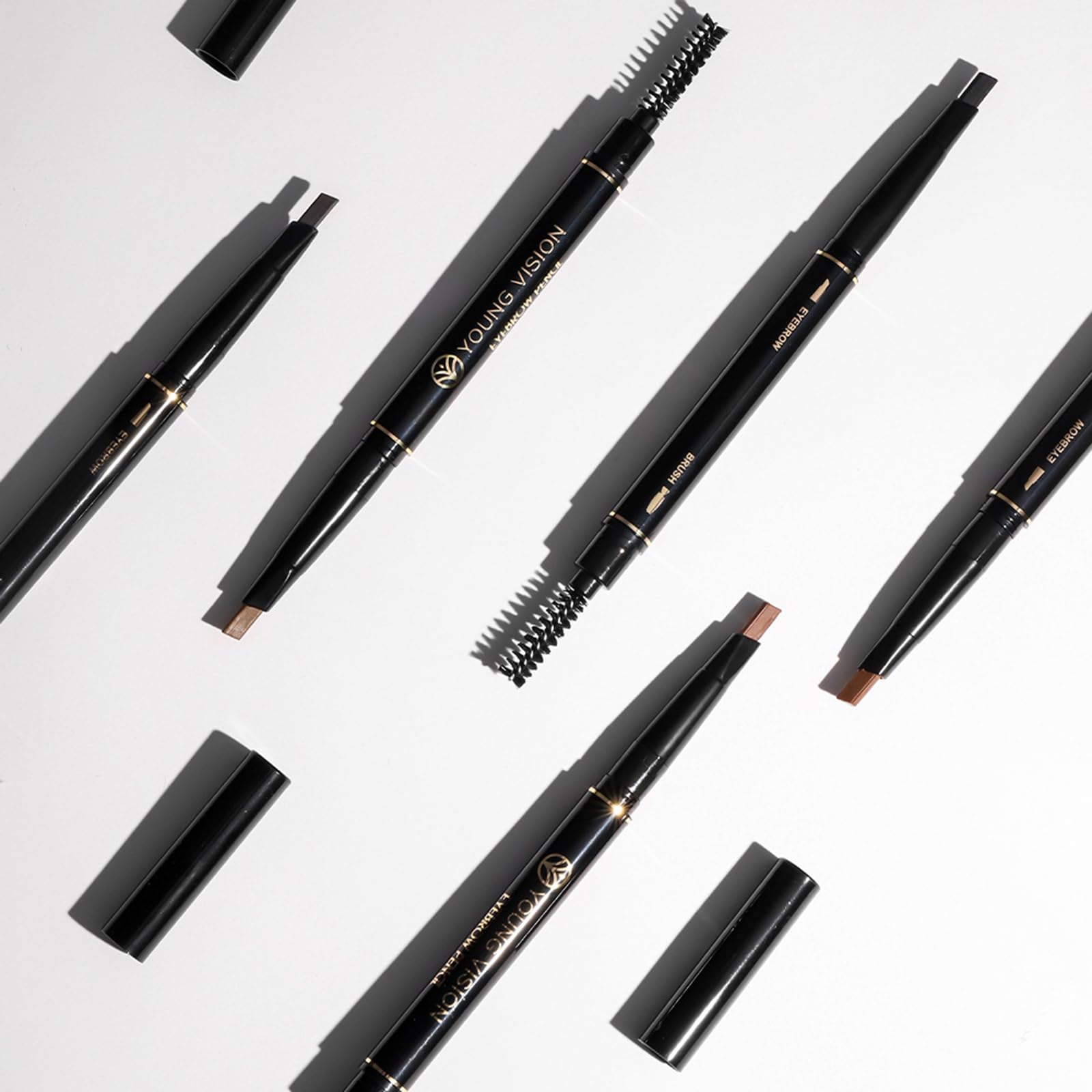 Олівець Der Wasserfeste Augenbrauenstift Makeup Brow Stylist Definer Zeichnet Winzige Brauenhärchen Und Füllt Spärliche Bereiche Und Lücken Mit Дем Pinsel Auf, фото №4