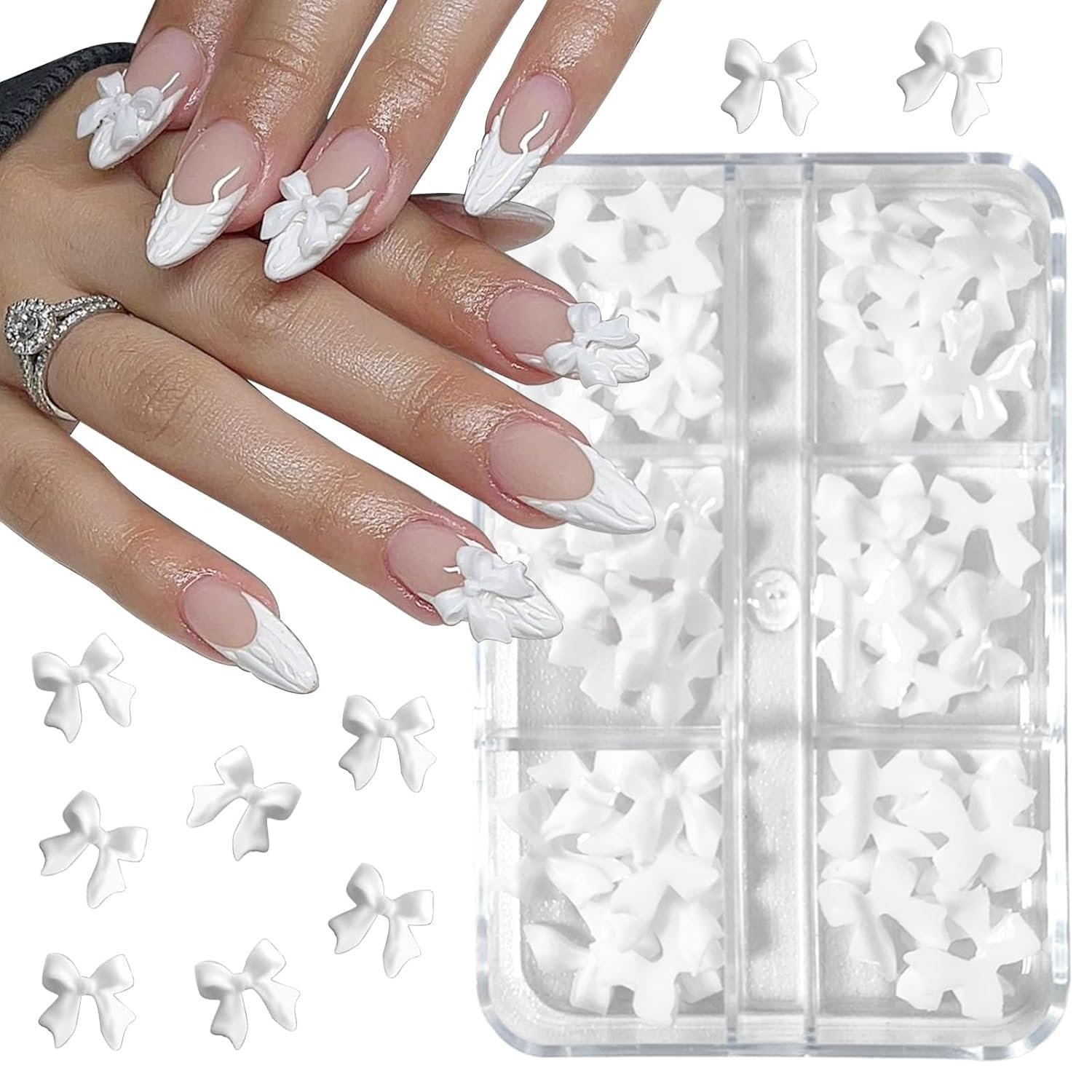 Стрази для нігтів, 2 коробки, перлини, плоскі намистини, підвіски, фото №3 Стрази для нігтів, 2 коробки, перлини, плоскі намистини, підвіски, фото №3