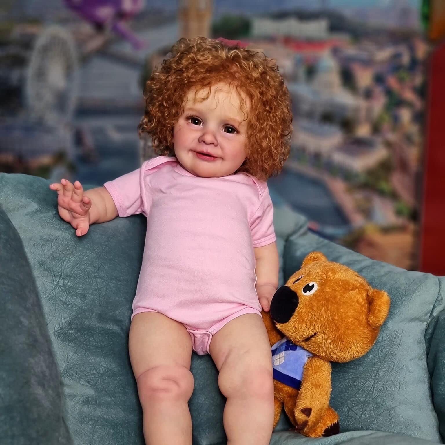 Кукла Zero pam Lifelike Baby Doll 60 см, фото №3
